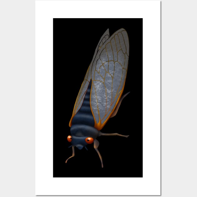 Cicada Wall Art by Wilderness Insider